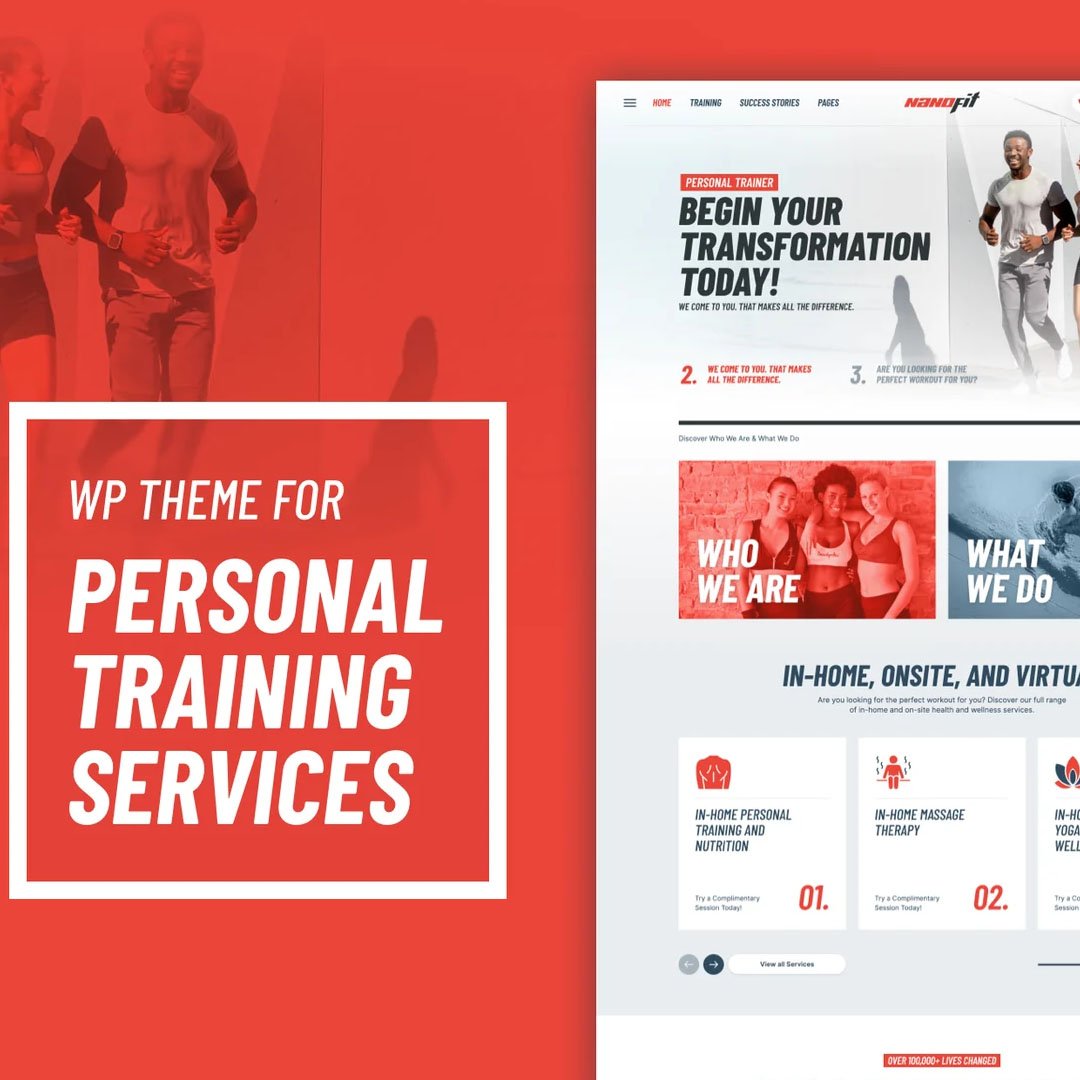 NanoFit - WP Theme for Personal Training Services